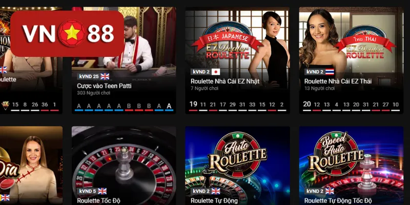 Tâm lý chơi game trong Ezugi casino vn88