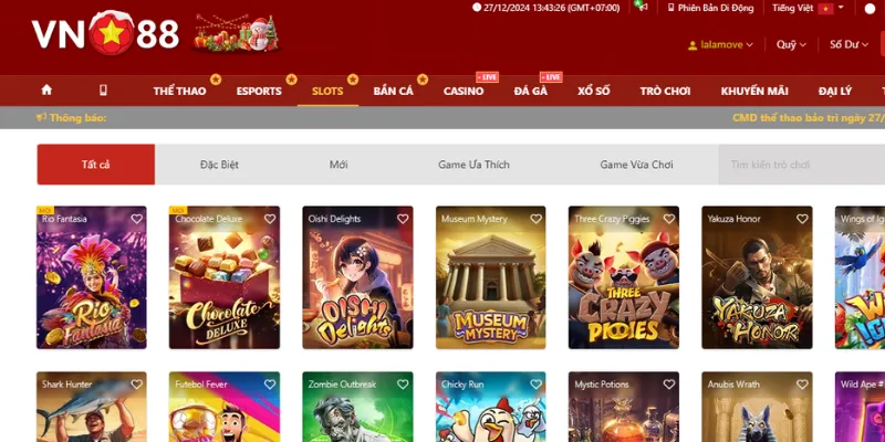 Cách chơi PGS Slots vn88 hiệu quả