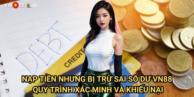 Nạp Tiền Nhưng Bị Trừ Sai Số Dư Vn88: Cách Xác Minh Và Khắc Phục Hiệu Quả 3 Nạp Tiền Nhưng Bị Trừ Sai Số Dư Vn88 - Quy Trình Xác Minh Và Khiếu Nại