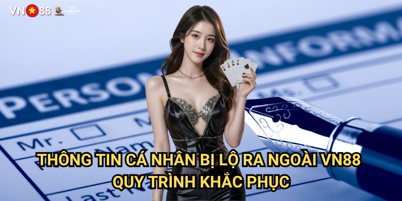 Thông Tin Cá Nhân Bị Lộ Ra Ngoài Vn88: Biện Pháp Xử Lý Và Bảo Vệ Kịp Thời 3 Thông Tin Cá Nhân Bị Lộ Ra Ngoài Vn88 - Quy Trình Khắc Phục